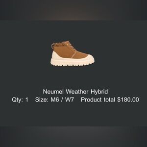 UGG Neumel Weather Hybrid M6 / W7